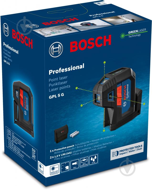 Нівелір лазерний Bosch Professional GPL 5 G 0601066P00 - фото 7