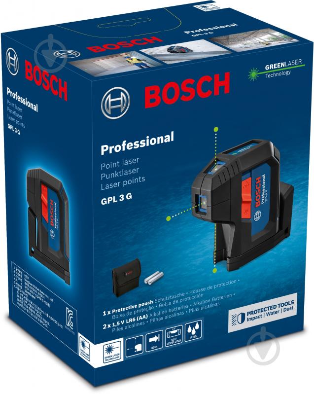 Нівелір лазерний Bosch Professional GPL 3 G 0601066N00 - фото 7