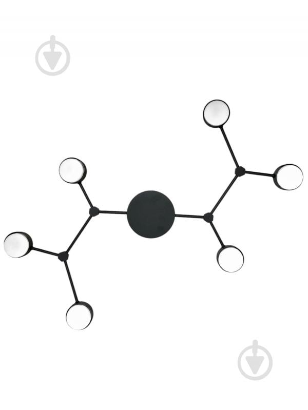 Люстра Светкомплект Atom 6xGX53 чорний - фото 3