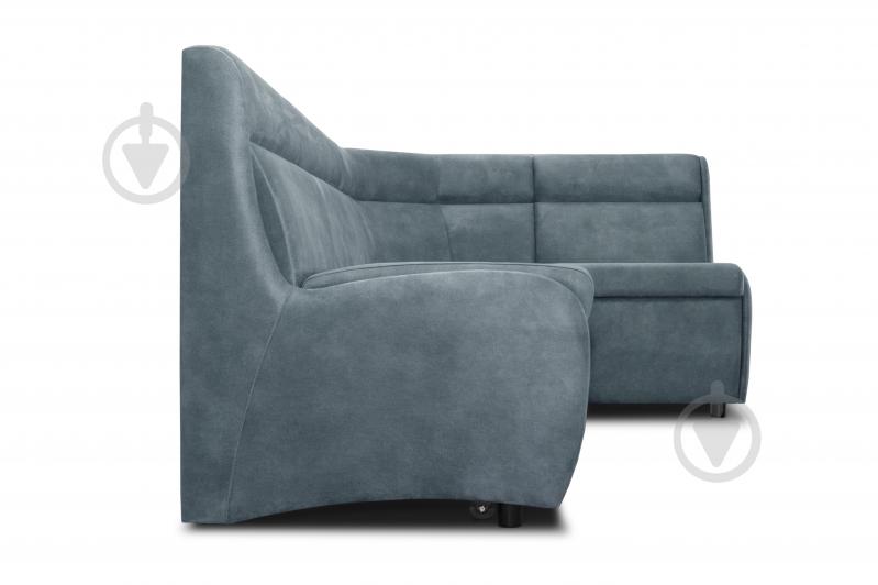 Уголок кухонный Лаунж 2150x1320x850 мм правый синий / синий - фото 4 Уголок кухонный Лаунж 2150x1320x850 мм правый синий / синий - фото 4