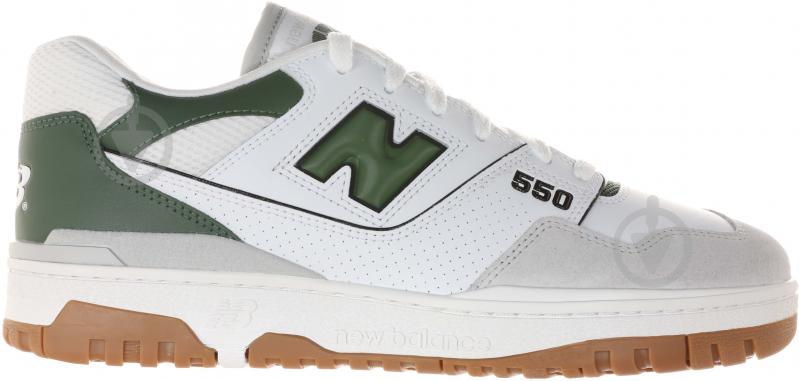 Кроссовки мужские демисезонные New Balance 550 BB550ESB р.41,5 белые - фото 2 Кроссовки мужские демисезонные New Balance 550 BB550ESB р.41,5 белые - фото 2