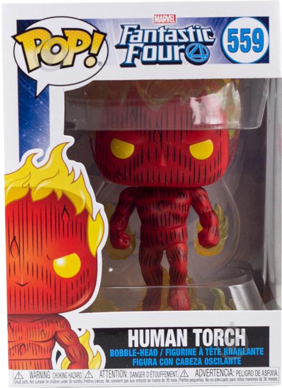 Фигурка Funko Human Torch 44987 (FUN2549208) - фото 6