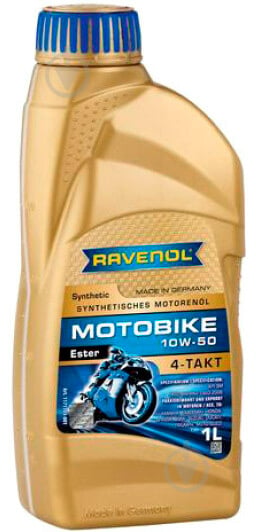 Моторное масло RAVENOL M 4T ESTER 5W-40 1 л (RAV M 4T ESTER 5W40 1L) - фото 1