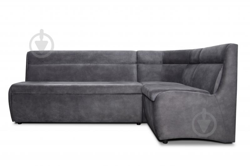 Уголок кухонный Лаунж 2105x1320x850 мм правый серый / серый - фото 1 Уголок кухонный Лаунж 2105x1320x850 мм правый серый / серый - фото 1