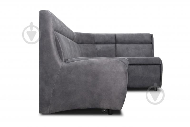 Уголок кухонный Лаунж 2105x1320x850 мм правый серый / серый - фото 4 Уголок кухонный Лаунж 2105x1320x850 мм правый серый / серый - фото 4