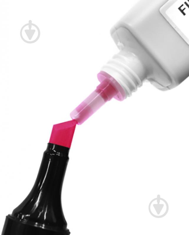 Заправка для маркера Refill Ink красный фиолетовый EF900-136 FINECOLOUR 1 шт. - фото 2