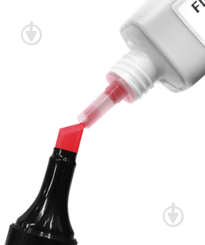 Заправка для маркера Refill Ink насичений червоний EF900-137 FINECOLOUR 1 шт. - фото 2