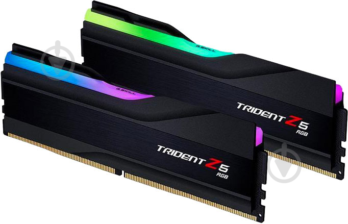 Оперативна пам'ять G.Skill SODIMM DDR5 64 GB (2x32GB) 6000 MHz (F5-6000J3040G32GX2-TZ5RK) Trident Z5 RGB Black - фото 3