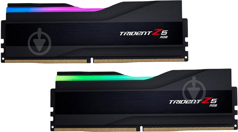 Оперативна пам'ять G.Skill SODIMM DDR5 64 GB (2x32GB) 6000 MHz (F5-6000J3040G32GX2-TZ5RK) Trident Z5 RGB Black - фото 1