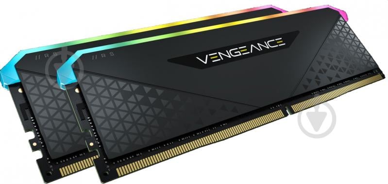 Оперативная память Corsair SODIMM DDR4 64 GB (2x32GB) 3600 MHz (CMG64GX4M2D3600C18) Vengeance RGB RS Black - фото 1