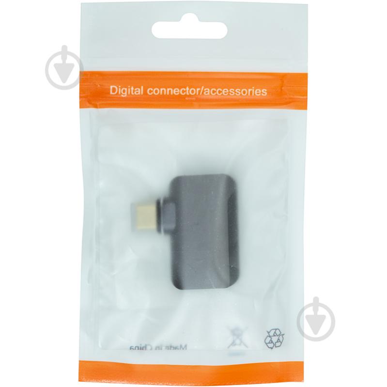 Адаптер PowerPlant USB Type-C - DisplayPort, 8K, 60Hz black (CA914265) - фото 4