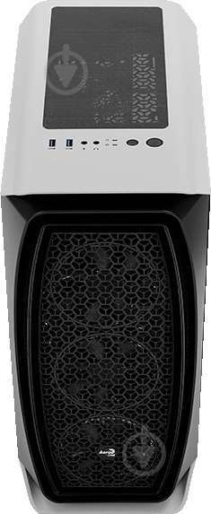 Корпус AeroCool Aero One Mini Eclipse-G-WT-v1 (ACCS-PB18143.21) Black/White без БЖ - фото 2