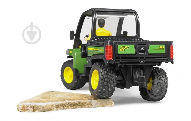 Іграшковий набір Bruder Мінівсюдихід John Deere Gator XUV 855D з фігуркою 1:16 2490 - фото 5