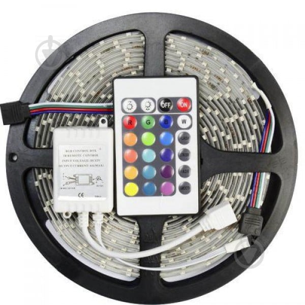 ᐉ Универсальная светодиодная лента SMD LED RGB 5050 + пульт управления .