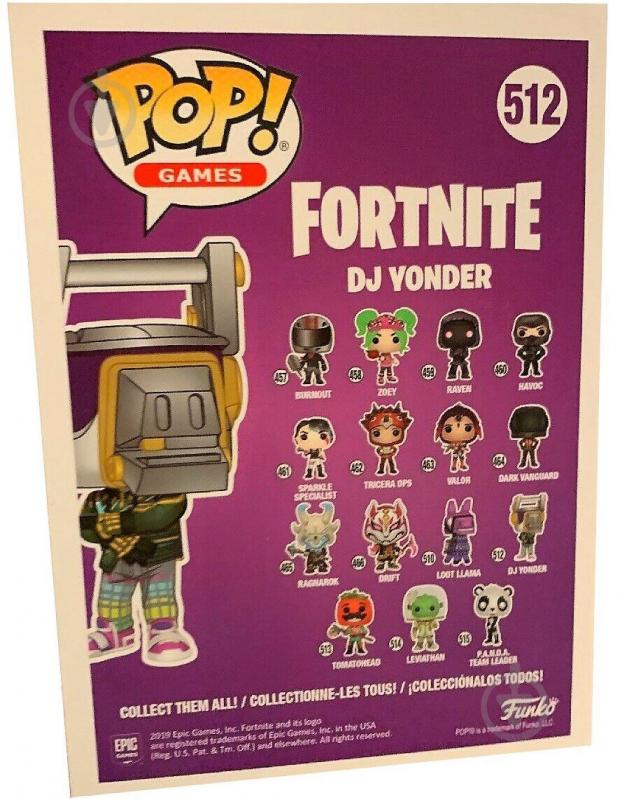 Фигурка Funko Games Fortnite S3 DJ Yonder (FUN2319) - фото 5