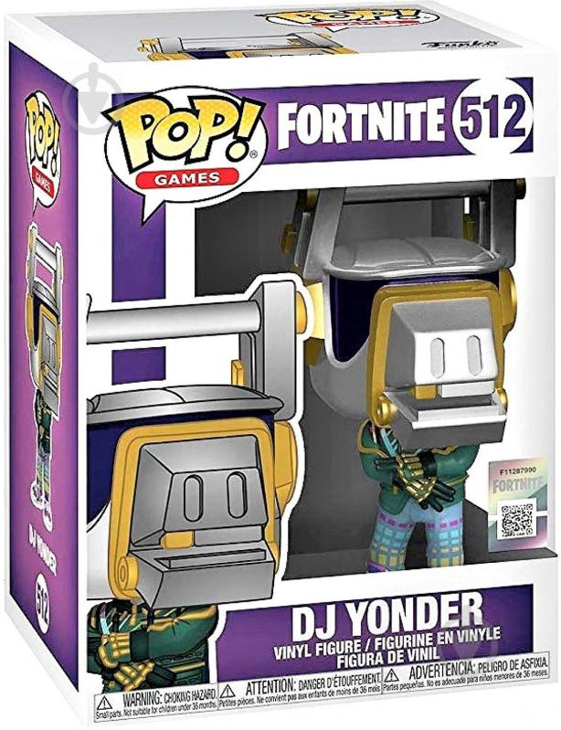 Фигурка Funko Games Fortnite S3 DJ Yonder (FUN2319) - фото 4