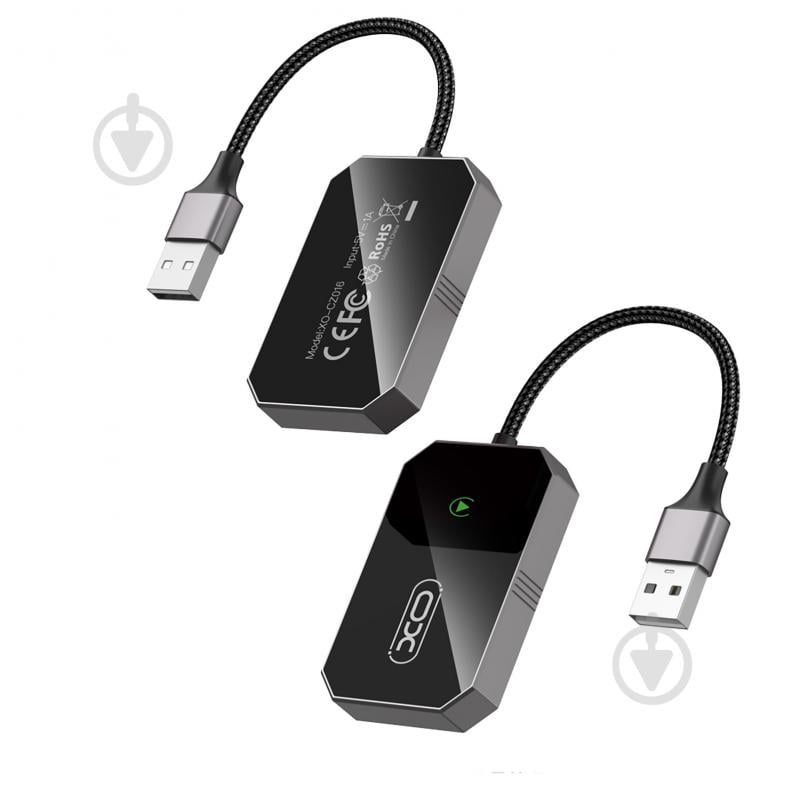 FM-трансмиттер Xo CZ016 Black - фото 3