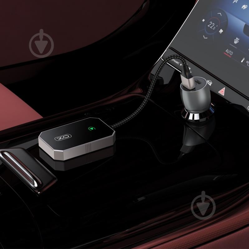 FM-трансмиттер Xo CZ016 Black - фото 5