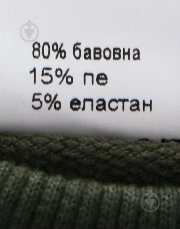 Світшот для дівчинки Маленькие люди 13 р.128 оливковий - фото 5