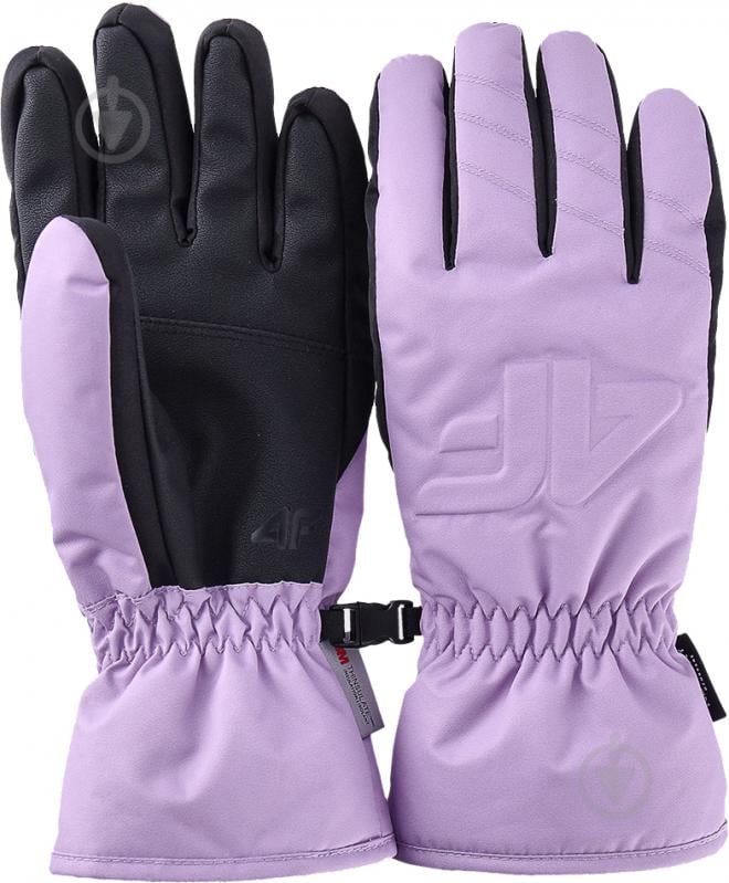 Рукавички 4F GLOVES FNK F144 4FWAW24AFGLF144-52S р.L фіолетовий - фото 1