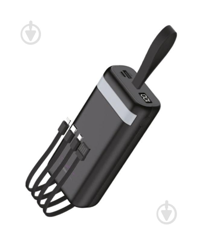 Повербанк Y-Kryptone 30000 mAh black (YK-N32LC-B) - фото 1