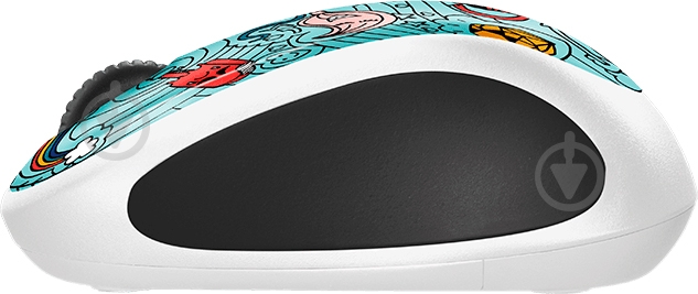Мышь Logitech M238 Doodle Collection Bae-Bee Blue 910-005055 - фото 3