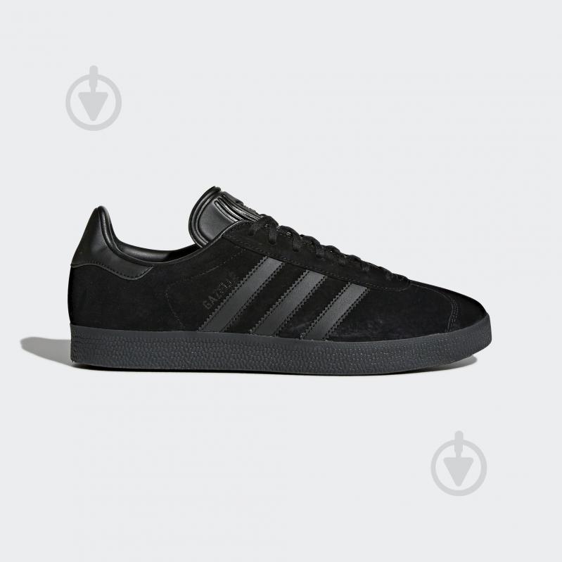 Кроссовки мужские зимние Adidas GAZELLE CQ2809 р.44 2/3 черные - фото 1