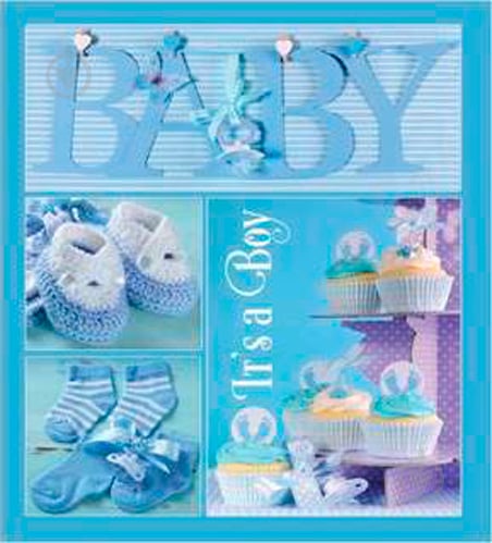 Фотоальбом EVG 20sheet Baby collage blue w/box (UA) - фото 1