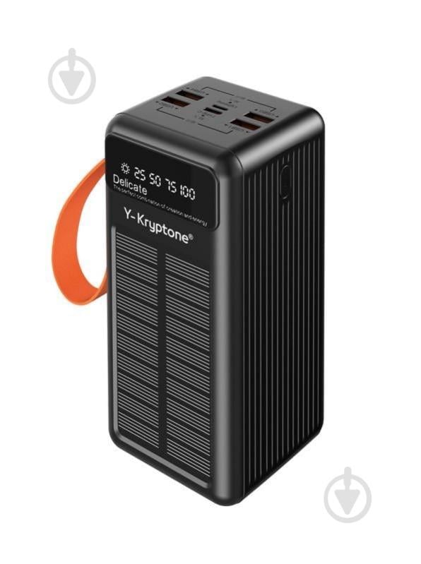 Повербанк Y-Kryptone 50000 mAh black (YK-S05SLC-B) - фото 1