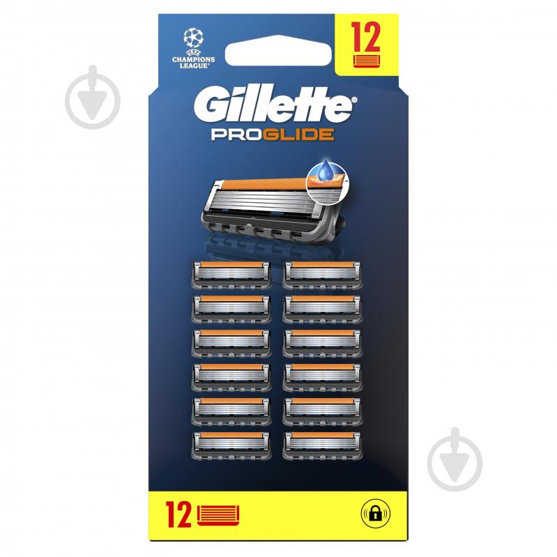 Сменный картридж GILLETTE ProGlide 12 шт. - фото 2