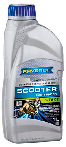 Моторне мастило RAVENOL SCOOTER 1 л (RAV SCOOTER 4T SEMI 1L) - фото 1