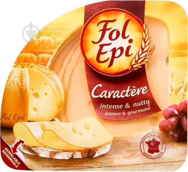 Сыр Fol Epi полутвердый Caractere 130г - фото 1