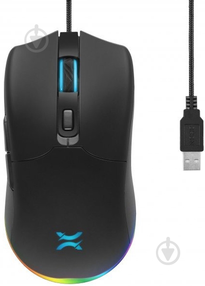 Мышка Noxo Dawnlight Gaming USB black (4770070881910) - фото 3