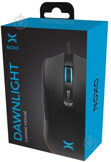 Мышка Noxo Dawnlight Gaming USB black (4770070881910) - фото 4