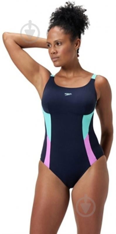 Купальник Speedo 8-00448815420 р.34 синий - фото 5