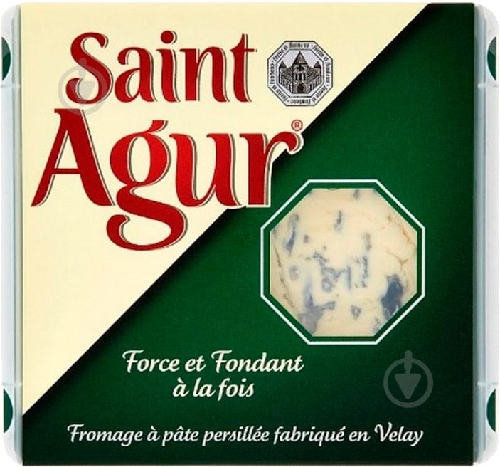 Сыр SAINT AGUR голубой 60% 125г - фото 1