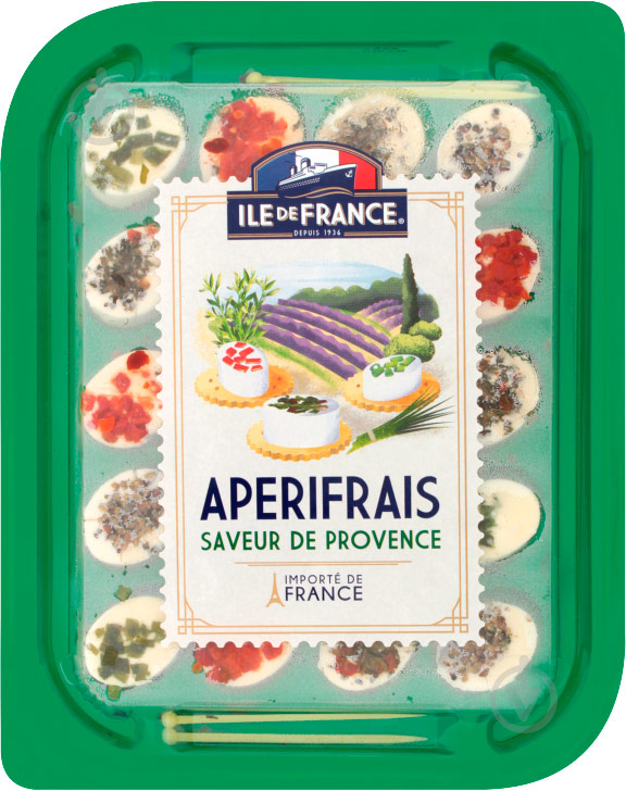 Сир Ile De France Saveur de provence 70% 100г - фото 1