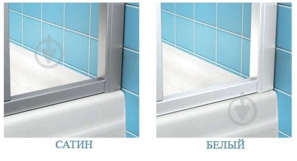 Душова стінка Ravak APSS-80 Біла TRANSPARENT - фото 2