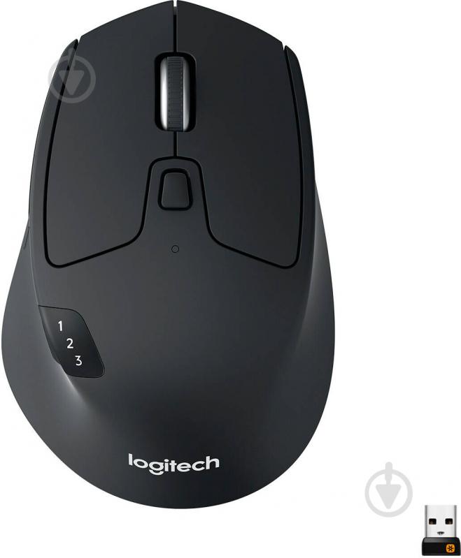 Мышь Logitech M720 Triathlon EMEA 910-004791 black - фото 1