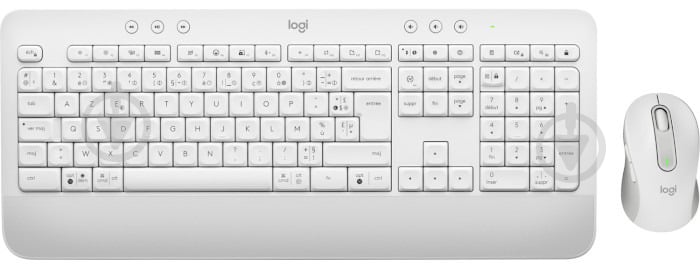 Комплект клавіатура та миша Logitech бездротовий MK650 Combo for Business White (920-011032) - фото 1