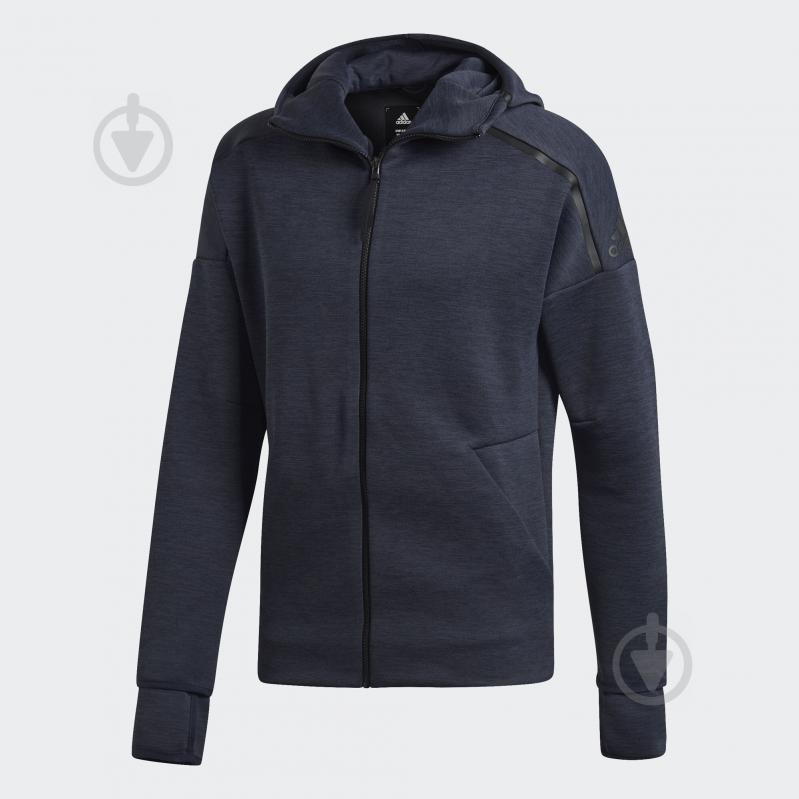 Джемпер Adidas M ZNE hd FR CY7374 р. 2XL темно-синий - фото 1