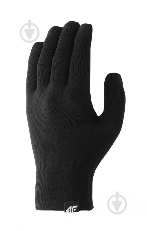 Варежки 4F GLOVES CAS U085 4FWAW24AGLOU085-20S р.L-XL /черный - фото 1