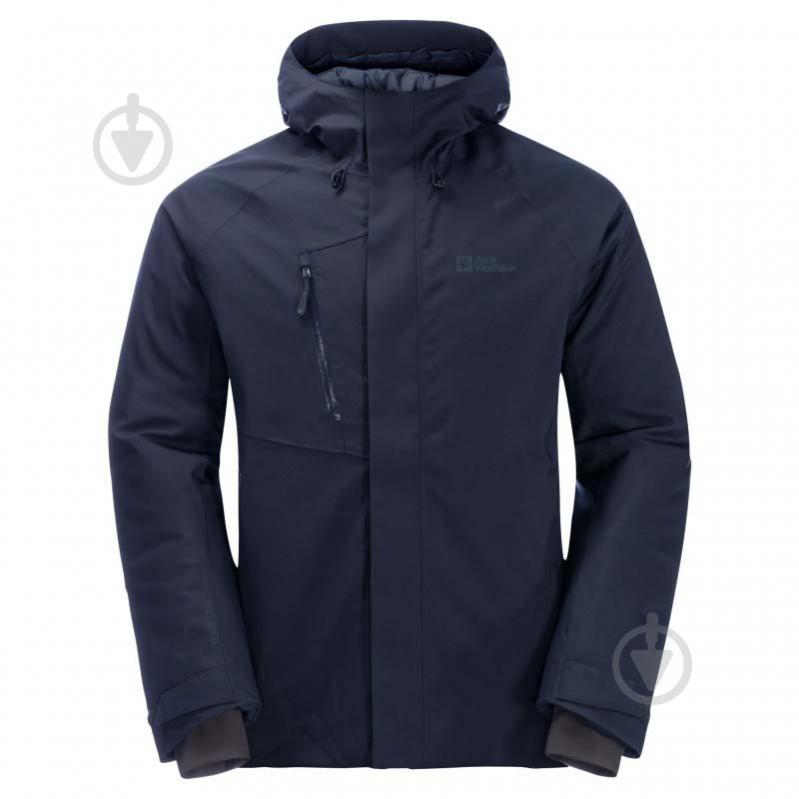 Куртка чоловіча Jack Wolfskin TROPOSPHERE INS JKT M 1115321_1010 р.S синя - фото 1