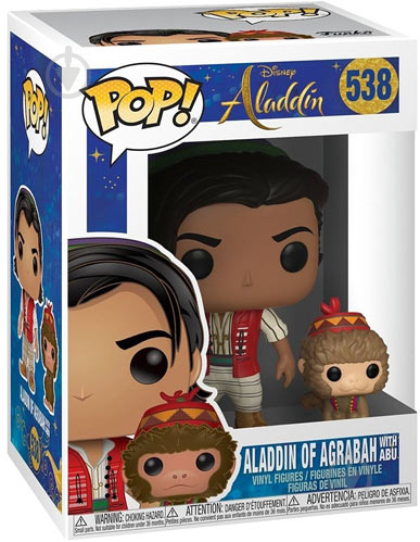 Фігурка Funko Disney Aladdin (Live) Aladdin w/Abu (FUN2060) - фото 3