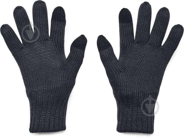 Варежки Under Armour UA HALFTIME WOOL GLOVE 1378755-001 р.L-XL черный - фото 2