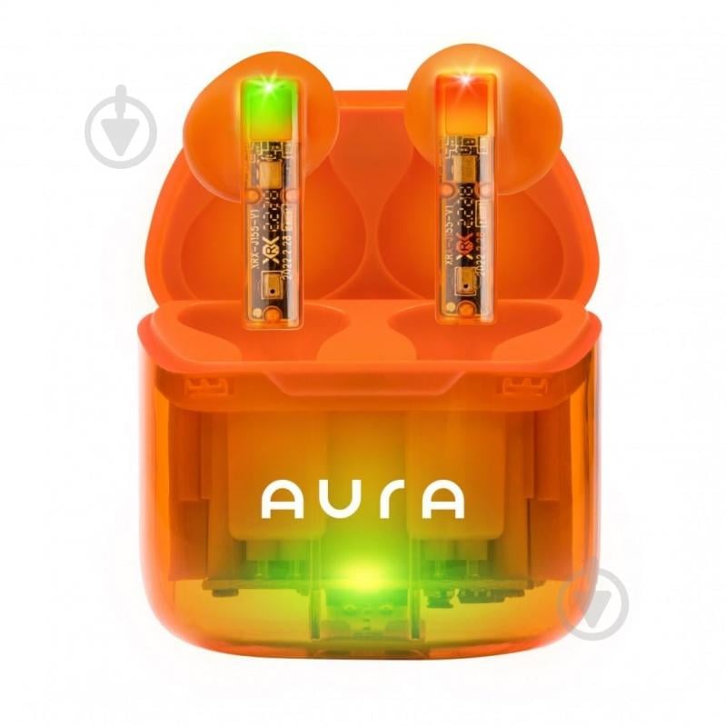 Наушники Aura orange (TWSA6O) - фото 4