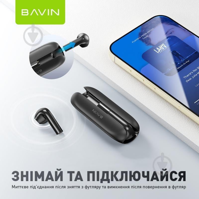 Наушники BAVIN BAVIN-79 black (HB-BA-79-BK) - фото 4