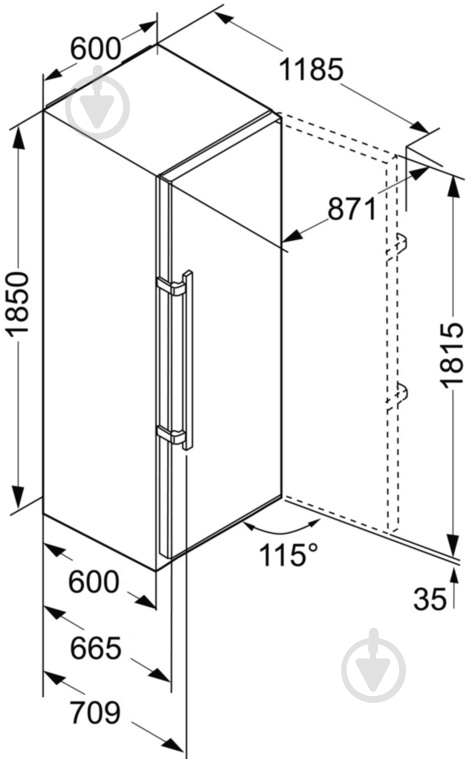 Холодильник Liebherr KB 4310 - фото 12