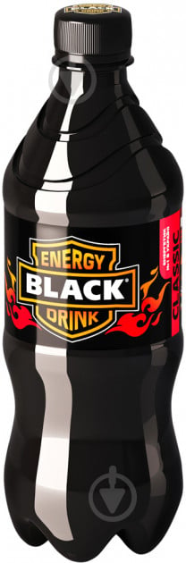 Енергетичний напій Black газований Блек 0,5 л (4820203710935) - фото 1