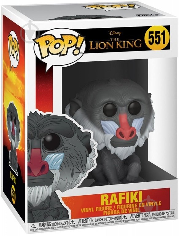 Фигурка Funko POP Vinyl Disney The Lion King (LA) Rafiki 38547 (FUN2198) - фото 2